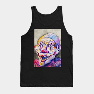 Clowning Portrait Tank Top